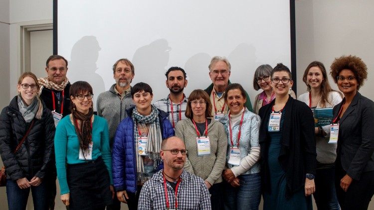 ESC-ESA Arachnology symposium speakers group photo 14 Nov 2018